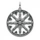 Thomas Sabo Karma kerék ezüst medál fekete cirkóniával PE668-051-11