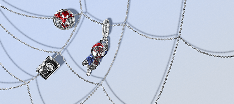 Pandora Marvel Miles Morales ékszer