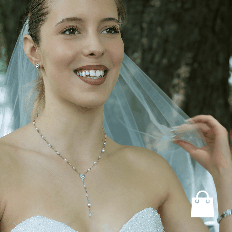 Swarovski Ariana Grande ezüst színű Szives ékszer szett