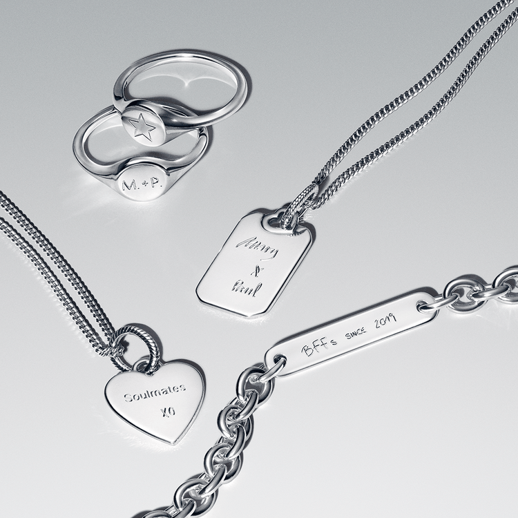 Pandora ékszer Gravírozható ezüst pecsétgyűrű