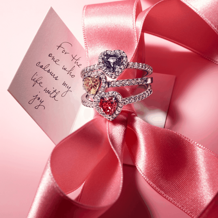 PAndora szív alakú gyűrűk Pandora köves gyűrűk