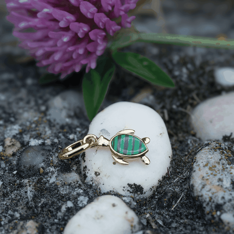 Pandora ME zöld teknős mini shine charm Pandora ME zöld teknős mini shine függő charm