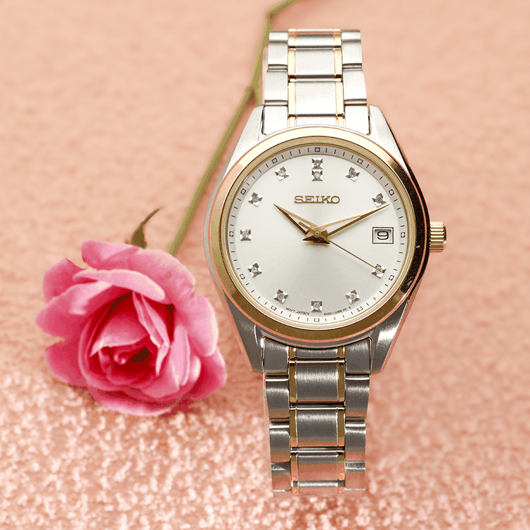 Seiko Ladies Diamond bicolor női kvarc karóra Seiko Ladies Diamond bicolor női óra