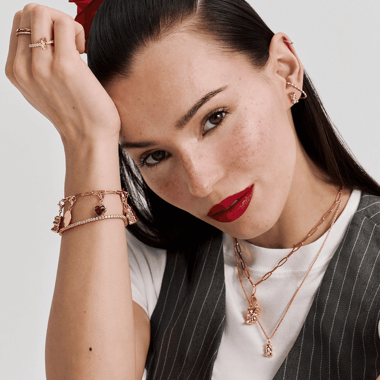 Thomas Sabo Aranyozott ezüst Haribo gumi maci nyaklánc