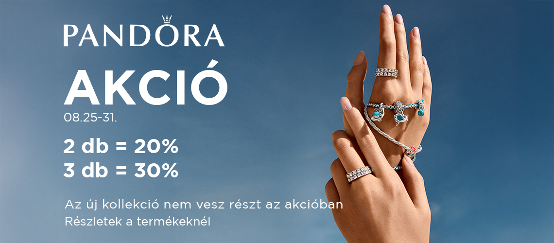 Pandora nyárvégi akció