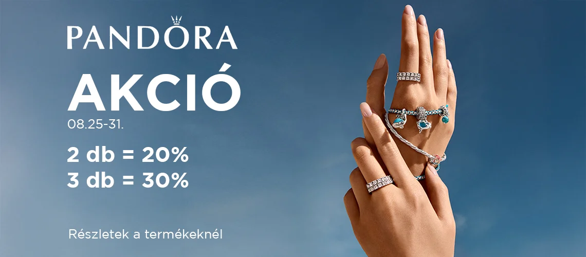 Pandora nyárvégi akció