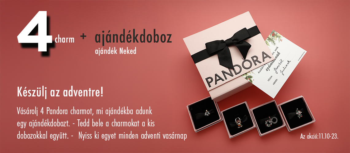 Pandora ajándékdoboz akció
