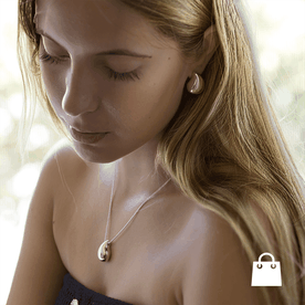 Thomas Sabo csepp nyaklánc fülbevaló szett - szett