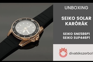 Seiko női oktogon solar karóra - SUP446P1