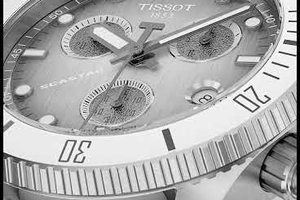 Tissot Seastar 1000 fehér számlapos quartz chronograph búváróra