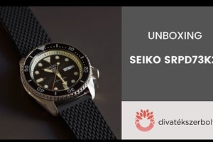 SEIKO 5 Sports szilikonszíjas férfi karóra - SRPD73K2
