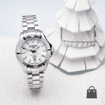 Roamer Deep Sea 200 Lady női óra Nomination karkötővel - szett