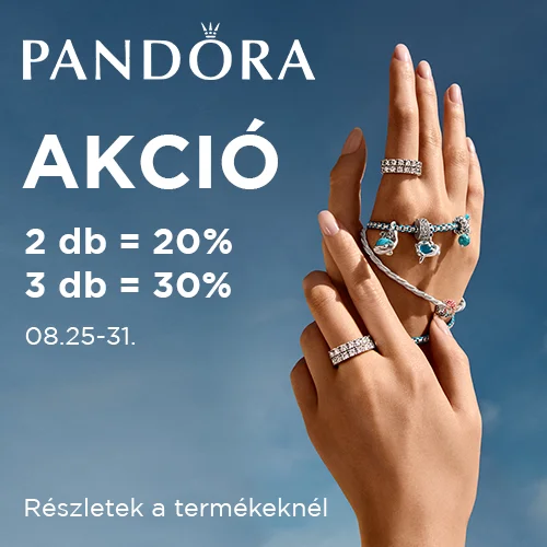 Pandora nyárvégi akció