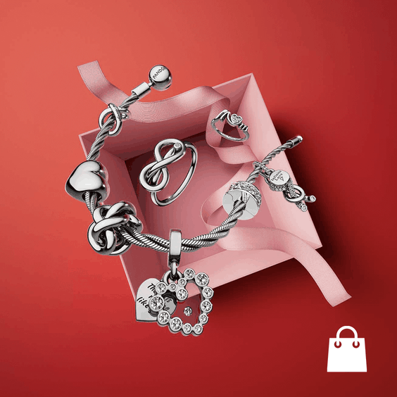 Pandora Végtelen szeretet karkötő gyűrű szett - szett