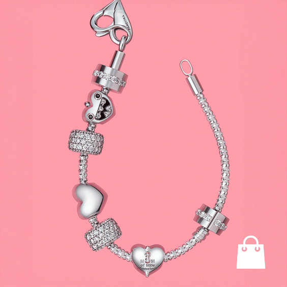 Pandora Anya kis szörnyecskéi karkötő szett - szett