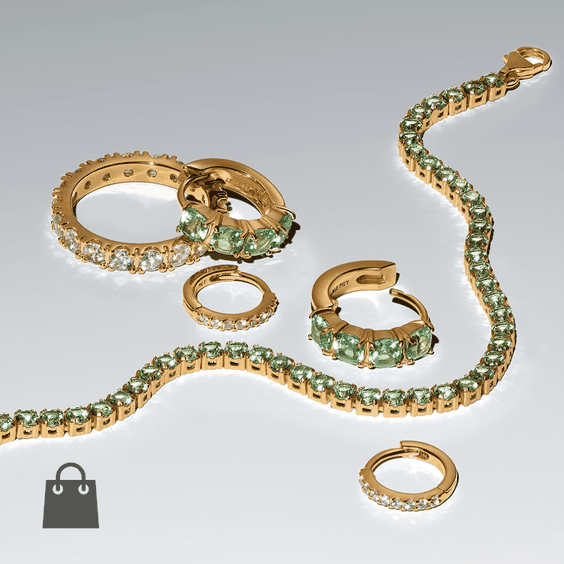 Pandora Shine szikrázó köves ékszer szett - szett