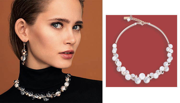 Coeur de Lion rozé swarovski köves szett