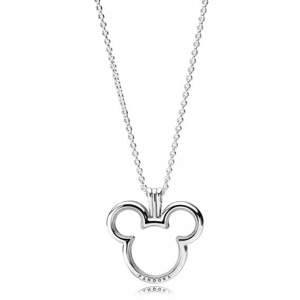 Pandora - Disney Mickey lebegő medál nyaklánccal