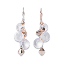 Coeur de Lion Rozé Swarovski köves fülbevaló