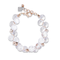 Coeur de Lion Rozé Swarovski köves karkötő