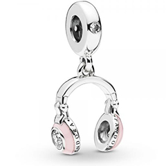 Pandora fejhallgató charm