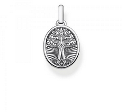 Thomas Sabo Szeretetfa medál feketített ezüstből