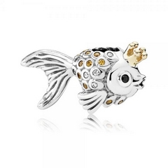 Pandora ékszer hal ezüst charm