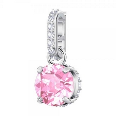 Swarovski charm októberi születéskővel