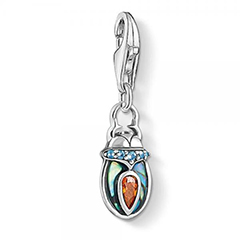 Thomas Sabo skarabeusz ezüst charm színes kövekkel