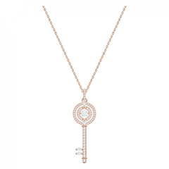 Swarovski nyaklánc kulcs medállal