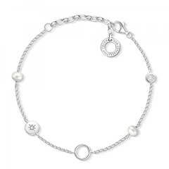 Thomas Sabo ezüst karkötő gyönggyel
