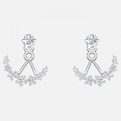 Swarovski holdfény fülbevaló