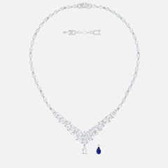 Swarovski nyaklánc kristályokkal