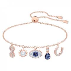 Swarovski rozé karkötő 
