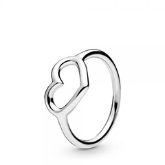 Pandora szív ezüst gyűrű