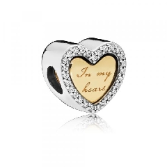 Pandora - Szívembe zárva shine charm