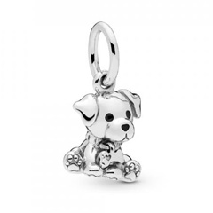 Pandora - Kutya függő ezüst medál