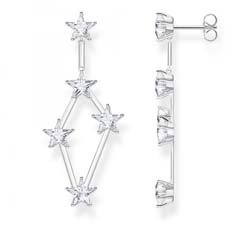 Thomas Sabo csillagos ezüst fülbevaló