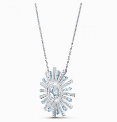Swarovski Kék napfény nyaklánc