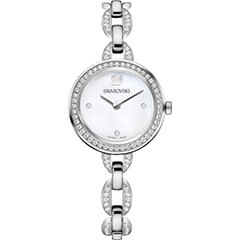 Swarovski Aila Mini ezüst színű nemesacél szíjas óra
