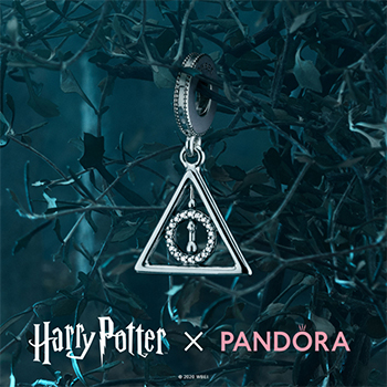 Halál ereklyéi charm Harry Potter Pandora
