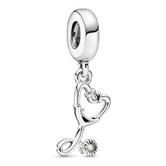 Pandora sztetoszkóp charm orvosoknak