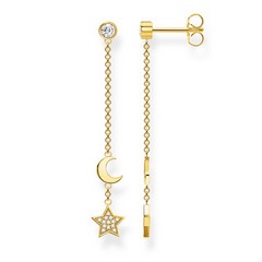 Thomas Sabo arany lógós fülbevaló