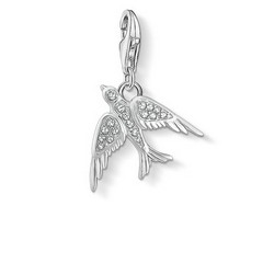 Thomas Sabo charm ezüst fecske