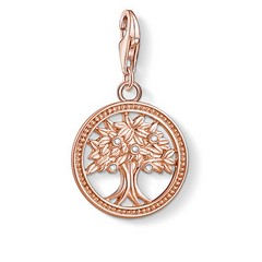 Thomas Sabo charm rozéarany életfa