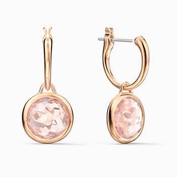 Swarovski Thalia mini rozé rózsaszín fülbevaló