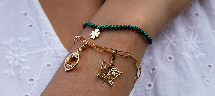 Thomas Sabo Aranyozott ezüst pillangó charm cirkónia csillaggal