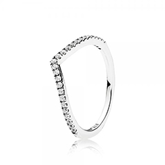 Pandora ékszer Csillogó kívánság ezüst gyűrű