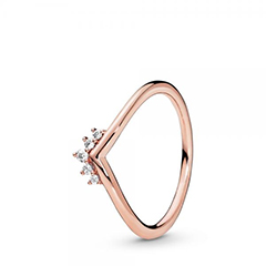 Pandora ékszer Hercegnői kívánság rozé gyűrű
