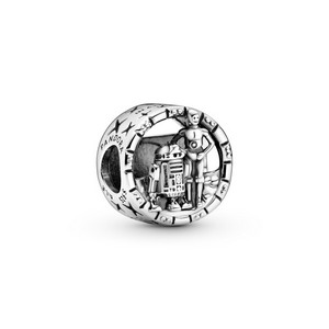 Pandora Star Wars C-3PO és R2D2 áttört charm